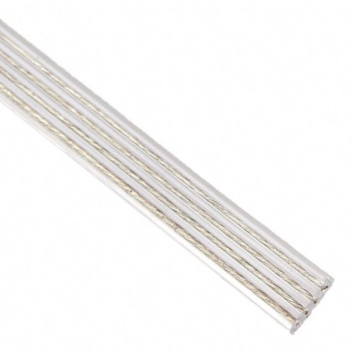 CBL RIBN 4COND CLEAR 100'