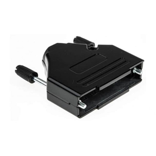 37 WAY D-SUB HOOD DIE CAST BLACK