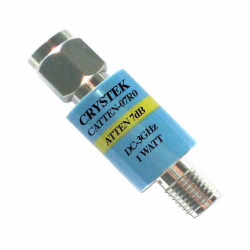 RF ATTENUATOR 7DB 50OHM SMA