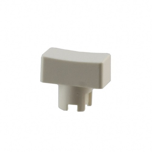 CAP TACTILE RECTANGULAR WHITE