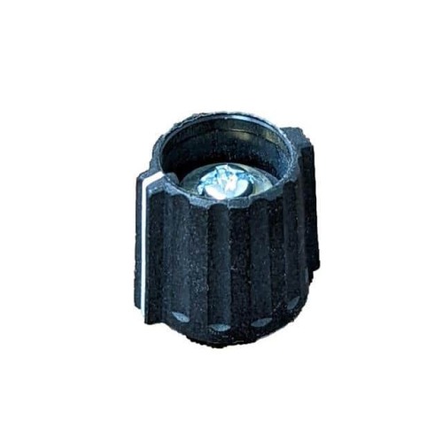 COLLET KNOB 15MM BLACK CAP NOT I