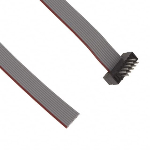 CABLE ASSM .05" 10PS SGL END 12"