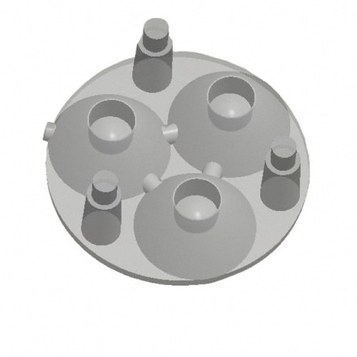 LENS CLR 13-35DEG SPOT ADHESIVE