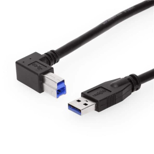 CABLE A PLUG TO B PLUG R/A 6'