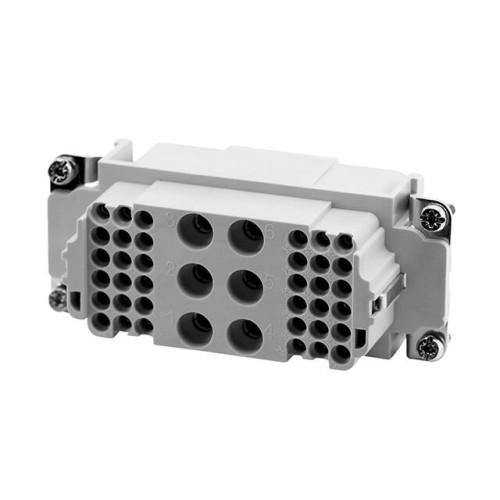 INSERT FEMALE 6+36POS+1GND CRIMP
