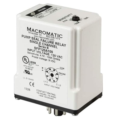 PUMP SEAL FAILURE RELAY