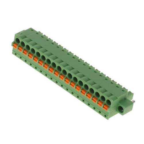 TERM BLOCK PLUG 18POS STR 3.81MM