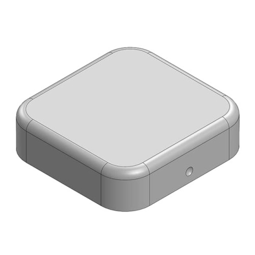 RF SHLD COVER 0.5"X0.52" SNAP