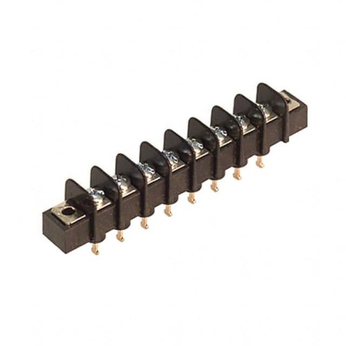 CONN BARRIER STRIP 8CIRC 0.375"