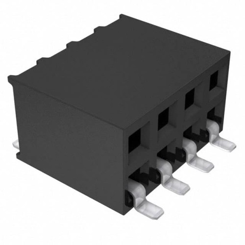 CONN RCPT .100" 8POS DUAL HORZ