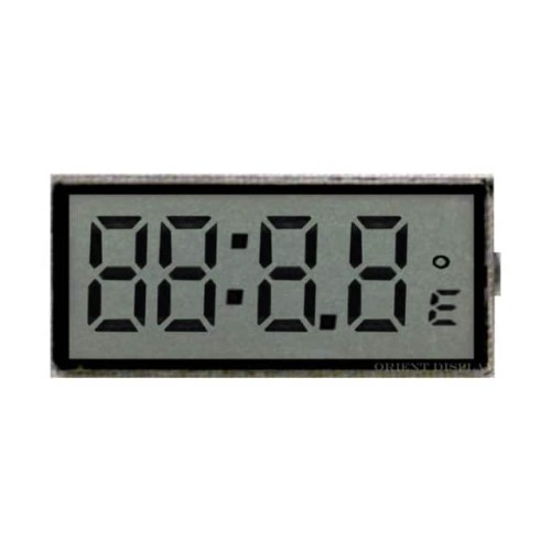 LCD GLASS MOD 3 3/4DIG TN+ REFL