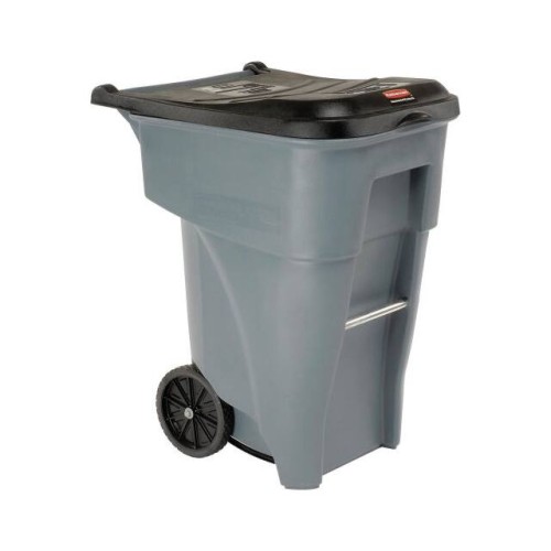 LARGE MOBILE WASTE RECEPTACLE, 6