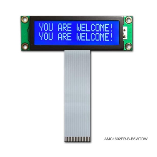 16X2 CHARACTER STN BLUE