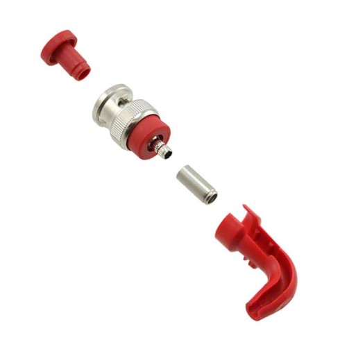 CONN BNC PLUG R/A 75 OHM CRIMP