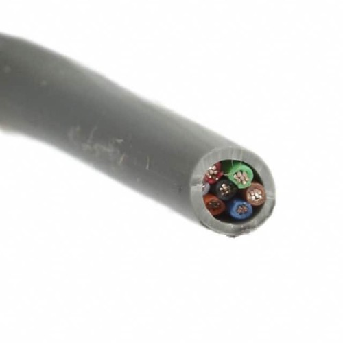 CABLE 7COND 22AWG GRAY 500'