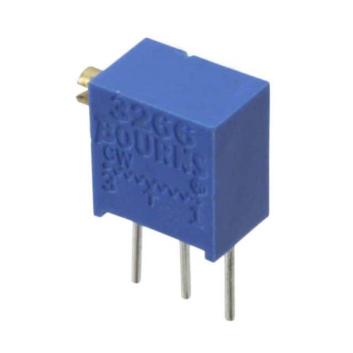 TRIMMER 1K OHM 0.25W PC PIN SIDE
