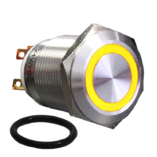 SWITCH PB DPST-NO/NC 1A 125V