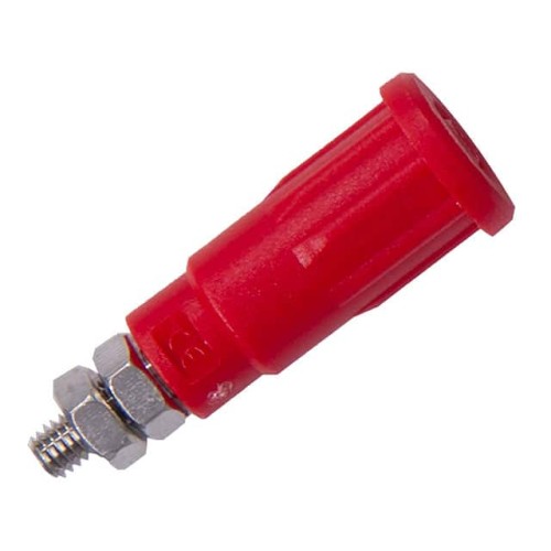 JACK SAFETY 2MM STUD PUSHIN RED
