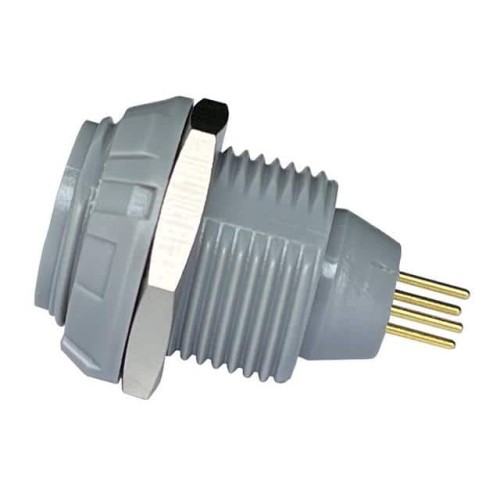 CONN RCPT FMALE 4POS GOLD SLDR