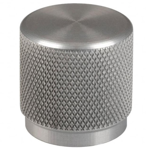 KNOB KNURLED 0.236" METAL