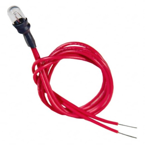 LAMP INCAND 5MM T-1.75 WIRE 14V