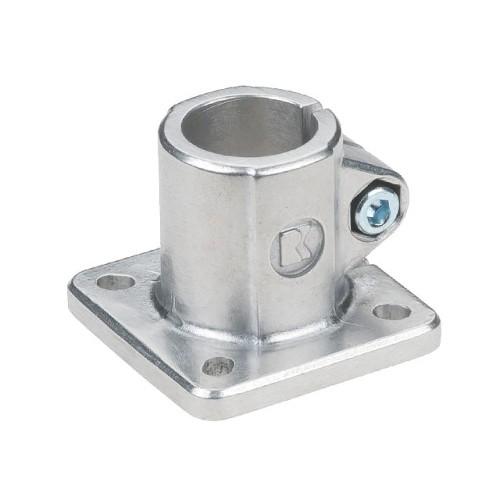BASE CLAMP FIT 2.00" RD TUBE AL