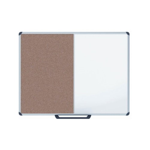COMBO DRY ERASE/CORK BULLETIN BO