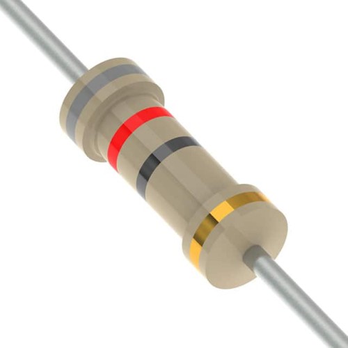 RES 82 OHM 5% 1/6W AXIAL