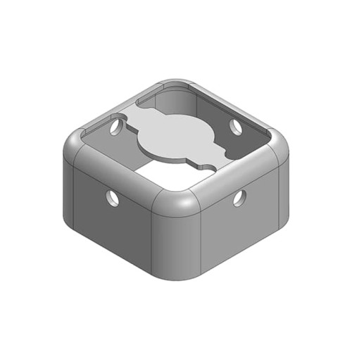 RF SHLD FRAME 0.366"X0.366" SLDR