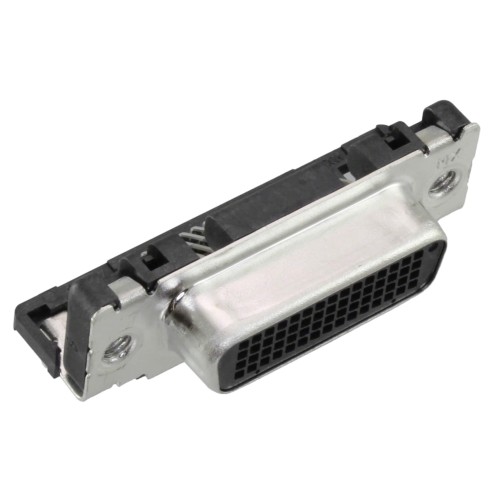 CONN D-TYPE RCPT 60POS R/A SLDR
