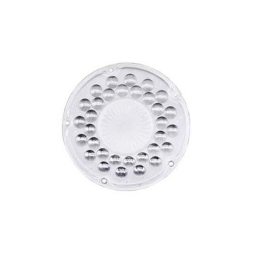 LENS CLEAR 90DEG WIDE SCREW