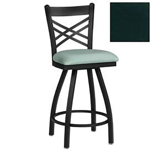 SWIVEL BARSTOOL CRISS-CROSS BACK