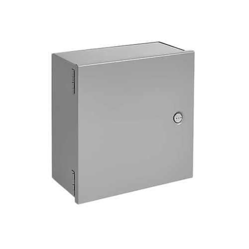 BOX STEEL GRAY 14.02"L X 12.01"W