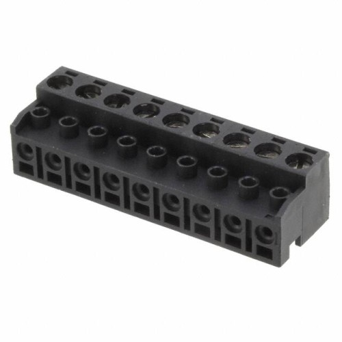 TERM BLOCK PLUG 9POS 90DEG 5MM