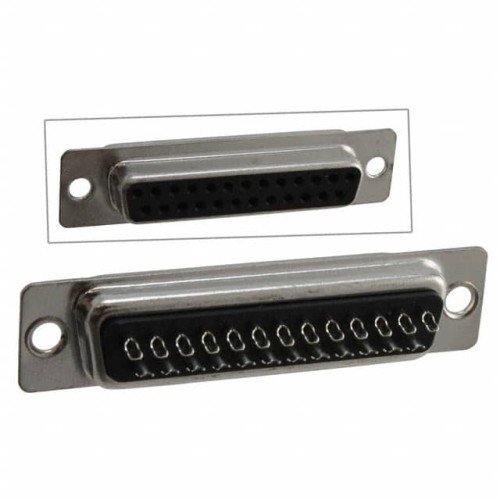 CONN D-SUB RCPT 25POS PNL MNT