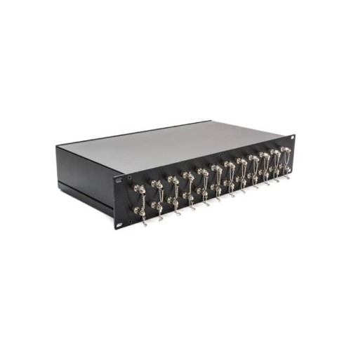 24-PORT ST FEEDTHRU 2RU CABINET