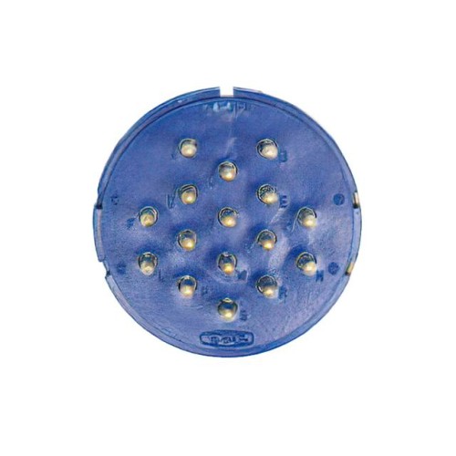 INSERT, PINS, 16 POS, SOLDER CUP