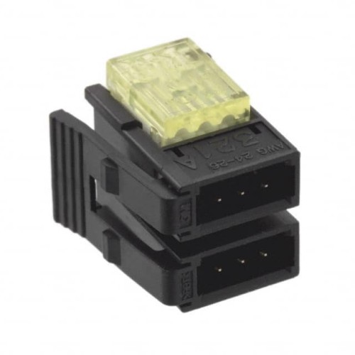 CONN PLUG 6POS IDC 24-26AWG GOLD