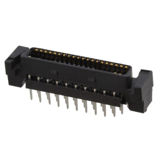 CONN RCPT 40POS VERT GOLD
