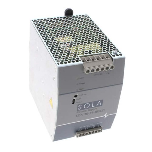 480W 24V DIN P/S 380/480V IN