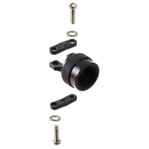 CONN CABLE CLAMP SZ 10 BLACK