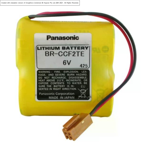 BATTERY LITHIUM 6V