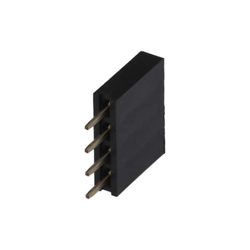 RECEPTACLE STRIP 4P 2.54MM PITCH