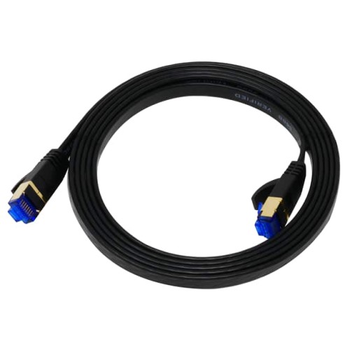 CAT7F ETHERNET CABLE 6FT - BLACK