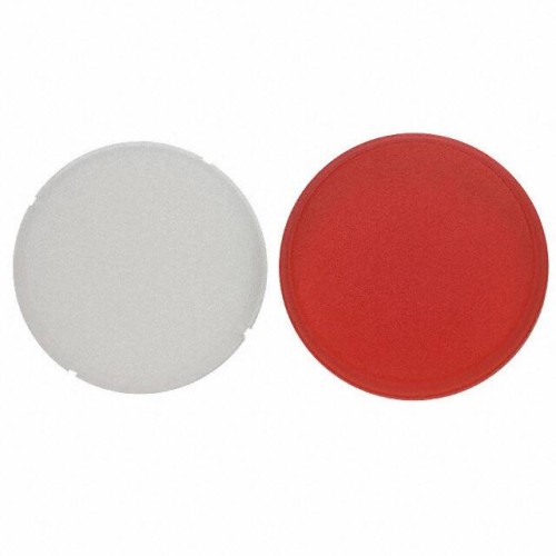 CONFIG SWITCH LENS RED ROUND