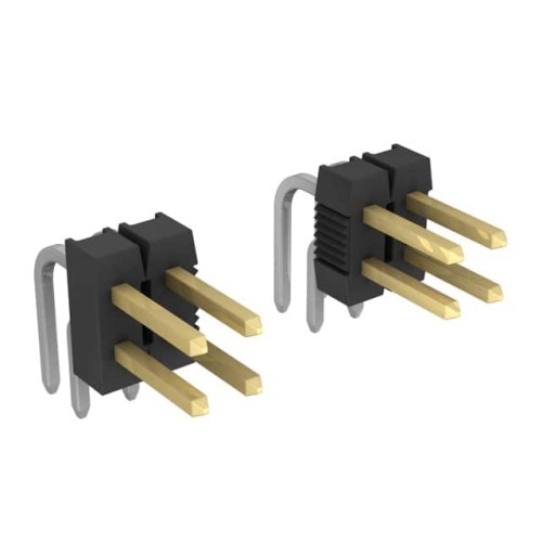 CONN HEADER R/A 60POS 2.54MM