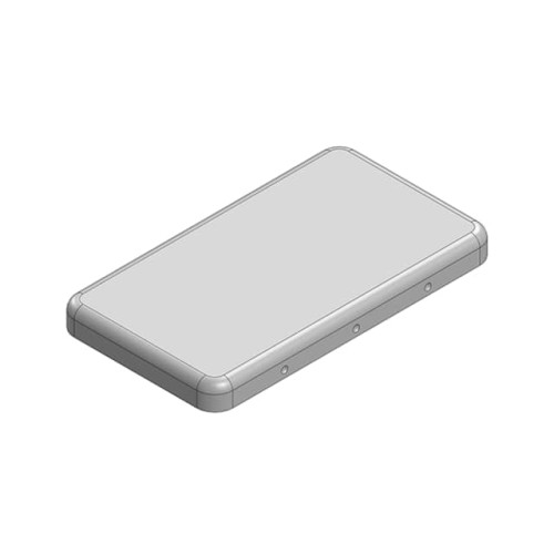 RF SHLD COVER 0.697"X1.244" SNAP