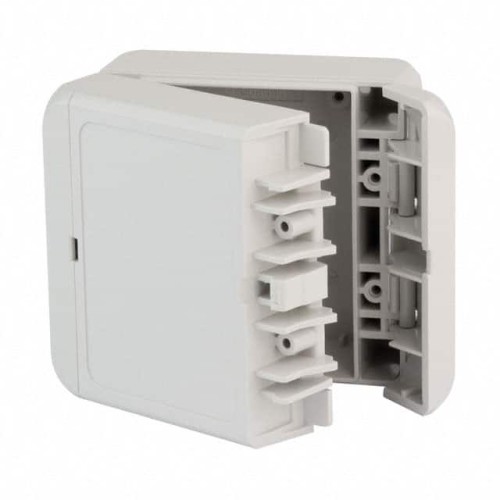 BOX PLAS GRAY 5.945"L X 3.150"W