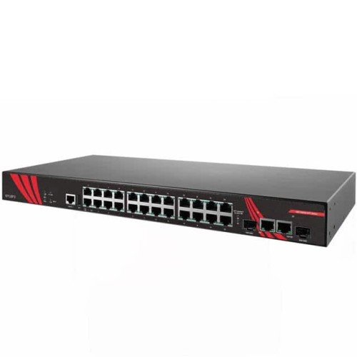 26-PORT INDUSTRIAL POE+ GIGABIT