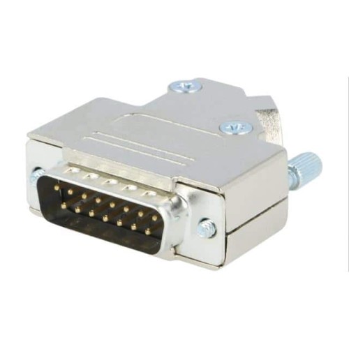 15 WAY D-SUB HOOD DIE CAST SIDE